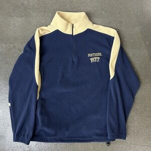 Pittsburgh Pirates Sweatshirt Mens Medium Blue MLB Quarter Zip‎ Knights Apparel
